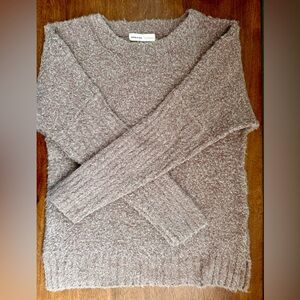 ANTHROPOLOGIE Sleeping on Snow oversize crewneck sweater one size